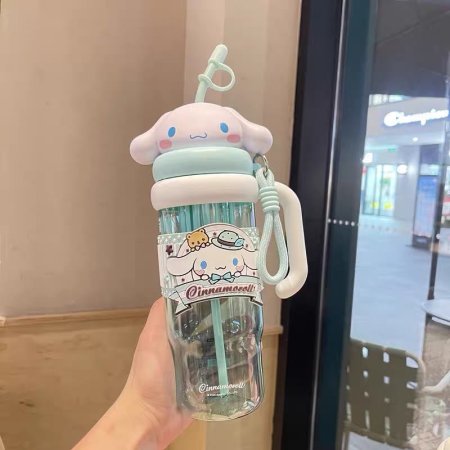 مطرة ماء بلاستيك 3d cinnamoroll 1200 ملم